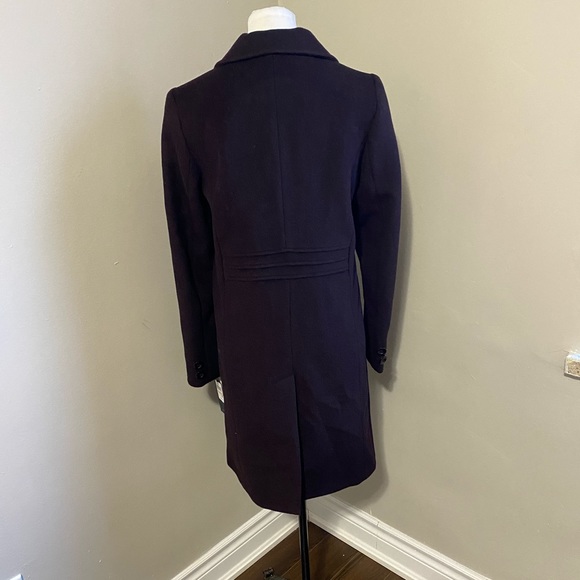 Jones New York Single-Breasted Notch-Collar Coat - Picture 2 of 5